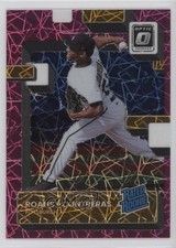 2022 Donruss Optic Rated Rookie Pink Velocity Prizm 38/249 Roansy Contreras 17e8