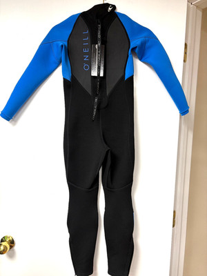 O'Neill Reactor 3/2mm Back Zip Full Wetsuit - Women's -10 / Black/Black