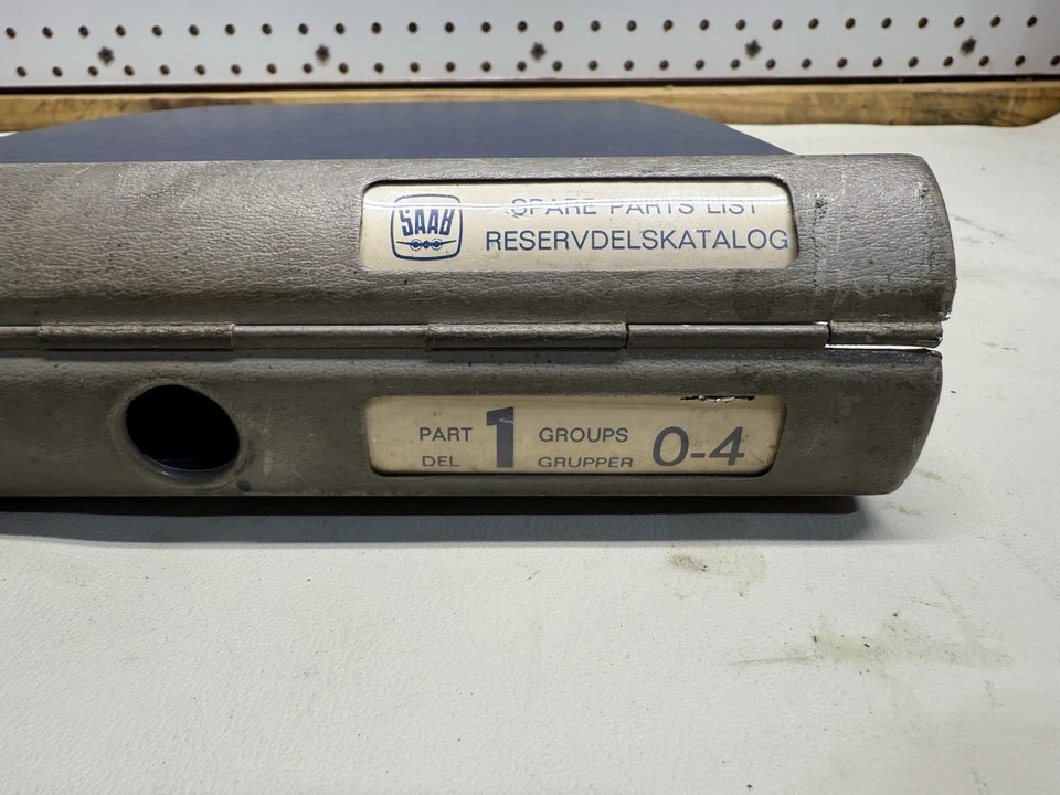 Carpeta lista repuestos vintage SAAB - Modelos 93 / GT 750 / 96 / Sport 95 Foto 4 de 4