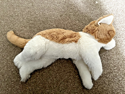 Russ Yomiko Classics Orange Tabby Katze lebensgroß Plüsch - selten - sehr gut