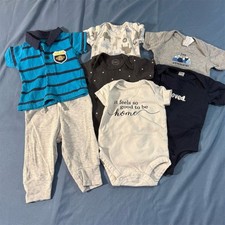 Newborn Infant Clothing Bundle Multicolor 7-Piece Set