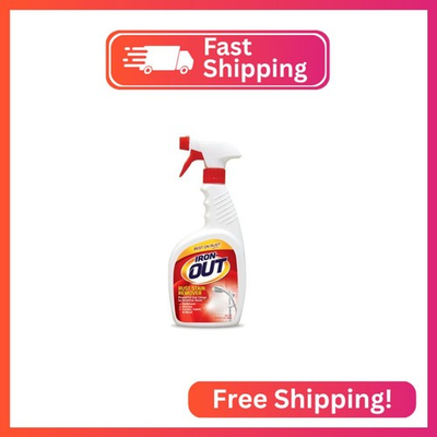 #ad Iron OUT Rust Stain Remover Spray Gel Remove Rust Stains in Bathrooms Kitchens $8.57