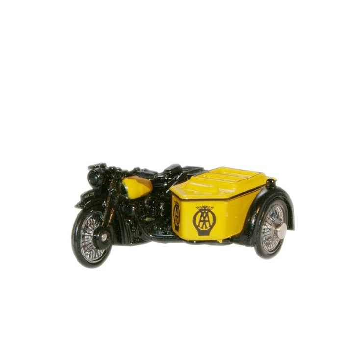 Oxford 76BSA001 BSA Motorcycle and Sidecar - AA 1:76 Scale