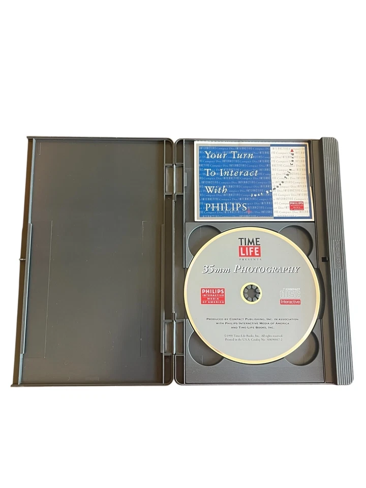 Vintage Philips CD-I Time-Life 35mm Photography Compact Disc Interactive 1990 - Image 2 of 4