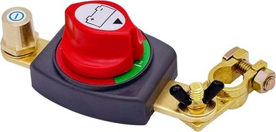 Ampper Top Post Battery Disconnect Switch Neg, Non-Removable   Knob 