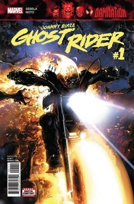 Damnation Johnny Blaze Ghost Rider #1 (NM)`18 Sebela/ Noto