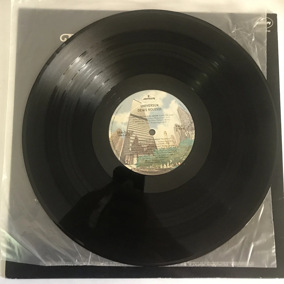 Demis Roussos Universum 1979 LP First Press Mercury SRM-1-3744 - Image 4 of 4