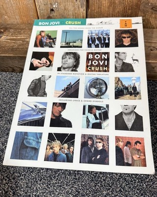 Bon Jovi: Crush - Full Album ~ Sheet Music/Songbook Guide + Guitar Tabs