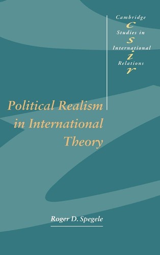 Political Realism in International Theory Cambridge Studies in Internatio (USED) - Picture 1 of 1