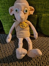 Thinkway Talking Dobby Plush 2002 Harry Potter Magnet Hand Interactive Doll