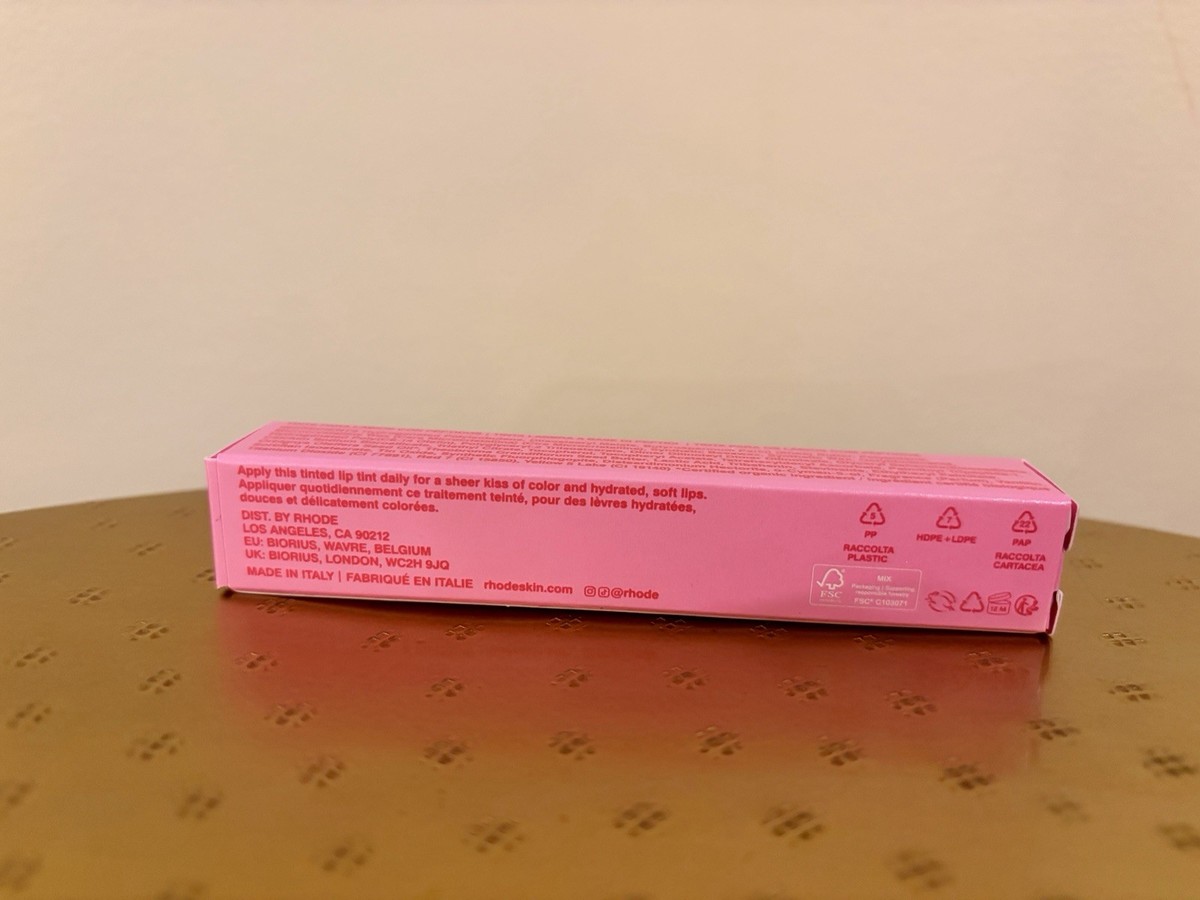 Rhode Jelly Bean Lip Tint Peptide Pink Scented Lip Gloss NEW | eBay