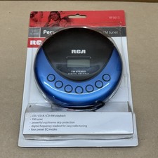 RCA Rp3013 Old School Portable Personal CD Player FM tuner - Open box