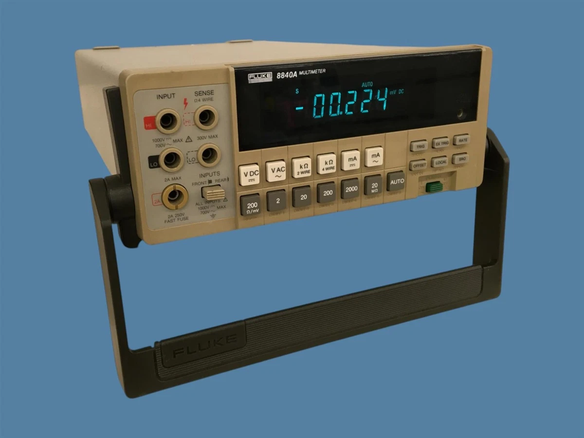 て*！様 (2)FLUKE 8842A デジタルマルチメーター中古 2)FLUKE 8842A デジタルマルチメーター中古 Fluke 8842A Digital Bench