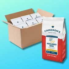 6-Pack Roasted Ground Bag Highlander Grog 12 oz. EXP 10/2025