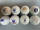 8 Collectible Logo Golf Balls, Royal Troon, Liverpool Carnoustie Valderrama — photo 1
