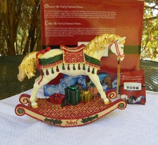 Trail of Painted Ponies NIB NOEL Pony-Christmas Rocking horse figurine 1E2727Ret