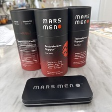3 pk MARS MEN Natural Testo Support 150ct ea-...