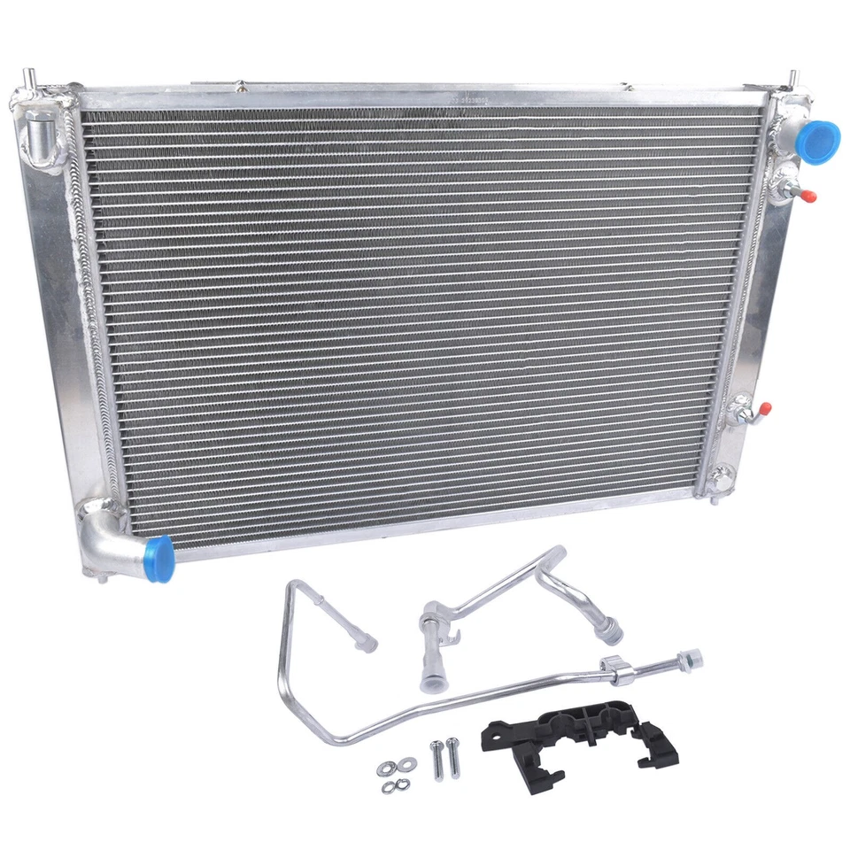 New Radiator and Condenser Combo For 2009-2020 Nissan 370Z INFINITI G37 3.7L - Image 2 of 4