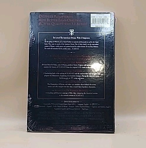 Scarface (DVD, 2003, 2-Disc Set, Widescreen Anniversary Edition) - Bild 2 von 3