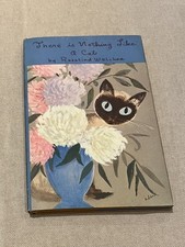 Small HB Book 'There Is Nothing like a Cat' for all Cat Lovers. Drawings, Text.