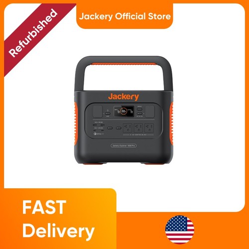 Jackery Refurbished  Explorer 1000 Pro Portable Power Station,1000Wh Battery