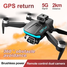 GPS Drone Pro 5G 8K with HD Brushless Dual Camera Drones WiFi FPV Foldable RC US