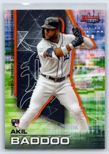 2021 Bowmans Best Akil Badoo 37 RC Detroit Tigers