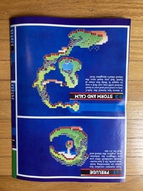 Metal Storm (NES) Nintendo Power Poster 1991 IREM MetalStorm RARE