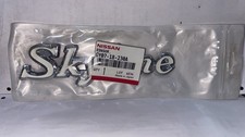 Genuine Nissan Skyline Emblem Badge 84897-18-230a Nos Made In Japan Genuine Nissan Skyline Emblem Badge 84897-18-230a Nos Made In Japan