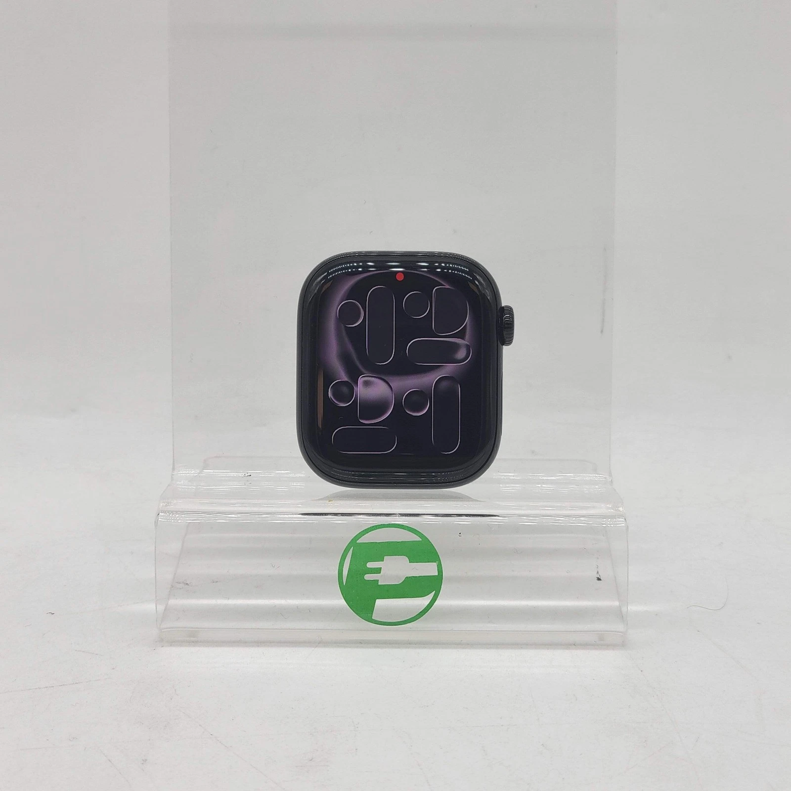 GPS Only Apple Watch Series 10 42MM Black Aluminum MWWE3LW/A Face Only