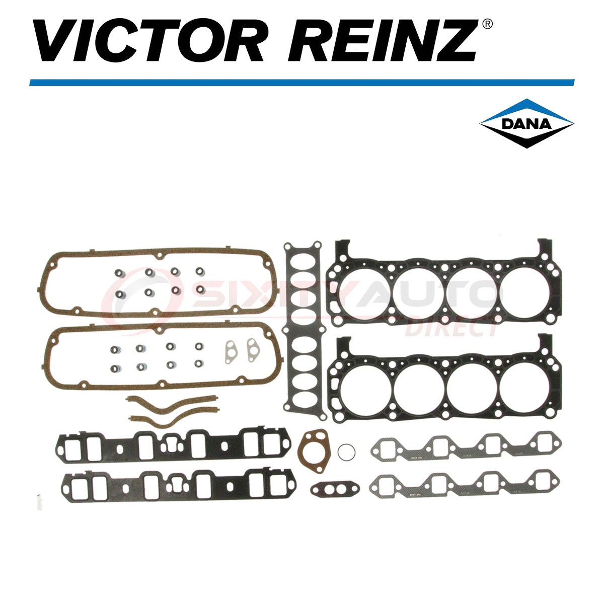 MAHLE Cylinder Head Gasket Set for 1987-1989 De Tomaso Pantera 5.8L vp