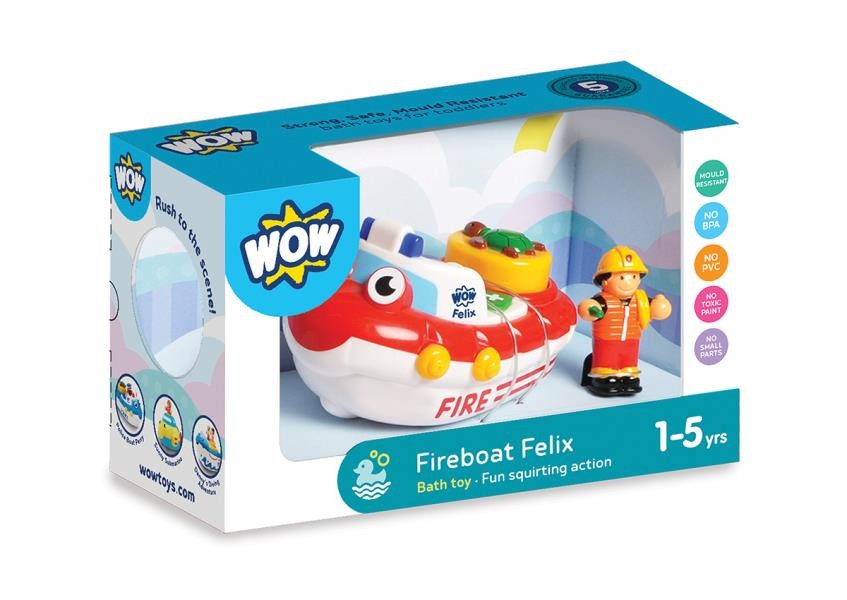 Wow Toys Fireboat Felix