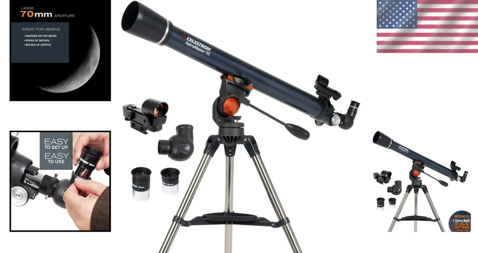 Beginner Telescope with Bonus Software - Image 2 of 4