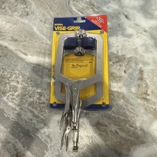 2pc Vise-Grip by Irwin The Original 9" Locking C Clap Set w/Protective Pads