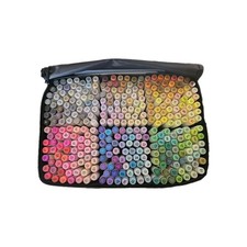 Ohuhu Alcohol Markers 320 Colors - Brush  Chisel Double Tip - Honolulu 02