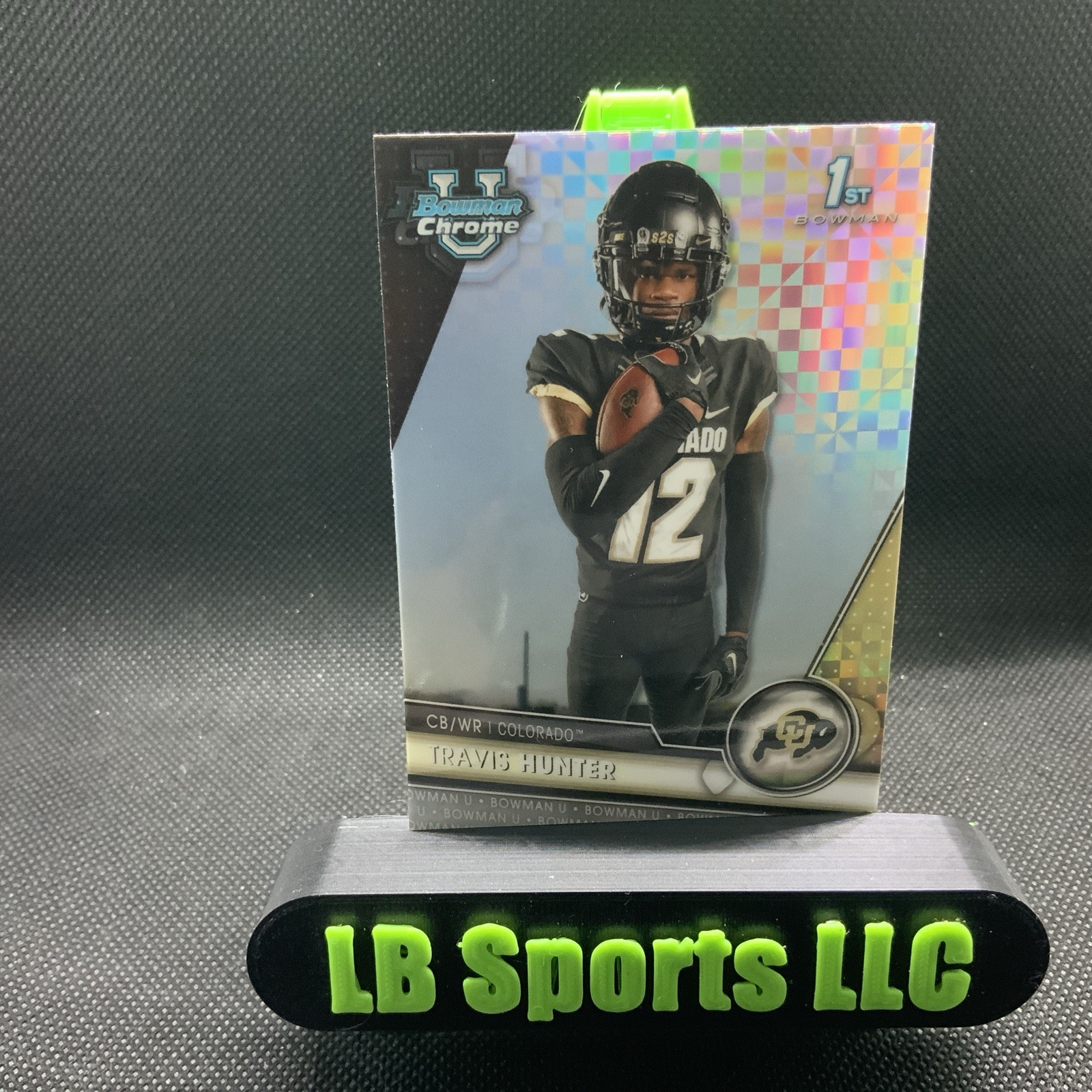2023 Bowman University Chrome  X-Fractor Travis Hunter RC Bowman 1st #36