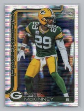 2025 Topps Chrome Football #113 Xavier McKinney Pulsar Refractor