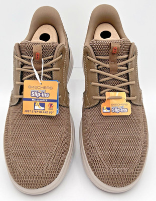 Skechers Slip-ins Relaxed Fit Vegan Washable - Sterling/Ramone - US Men's 12