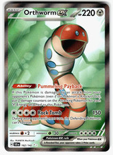 orthworm ex pokemon card value #162 Prices | Stellar Crown Metal Rarity Orthworm ex - 162/142 -