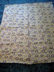 Vtg Feedsack Flour Sack Fabric 40s Light & Medium Blue Flowers Remnant Quilt — photo 2