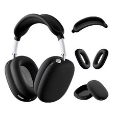 AirPods Max Silicone Case Protective Cover Kit  4 in 1 Headband Ear Cups Ear P