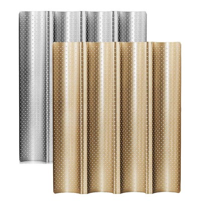 Brotform, Premium Antihaft-Lochform zum französischen Brotbacken, 48992