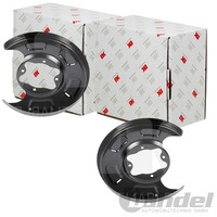 2X Nk Spritzbleche Bremsscheiben Hinten Passend FÜR Kia Picanto
