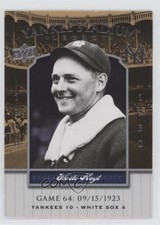 2008 Upper Deck Yankee Stadium Legacy Waite Hoyt #YSL64 HOF 3h2