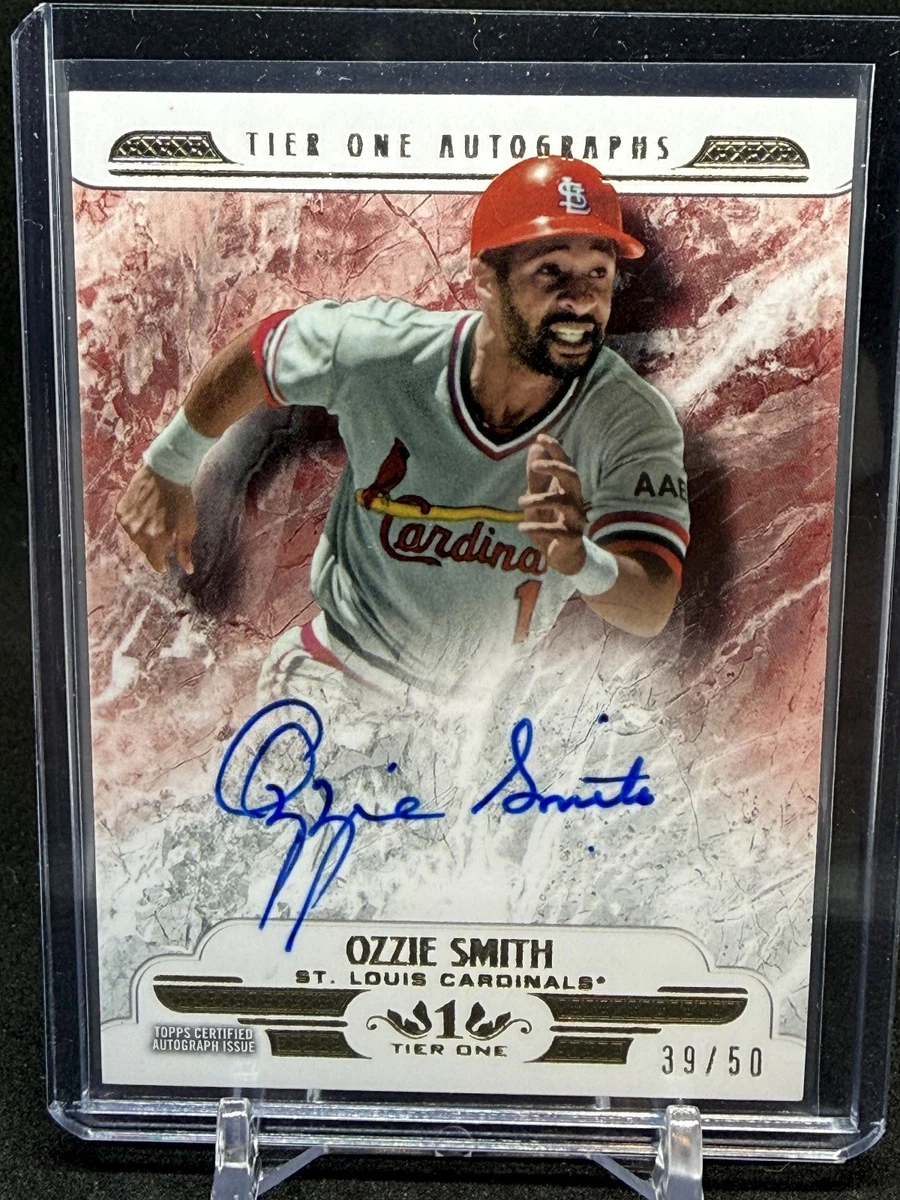 Ozzie Smith Serial Numbered Baseball Sports Trading Cards for sale
