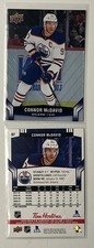 2x Connor McDavid 2023-24 Upper Deck Tim Hortons #97 Card Edmonton Oilers