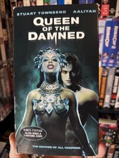 Queen Of The Damned 2002 VHS Rare Original Release NON RENTAL
