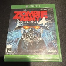 Rebellion Zombie Army 4 Dead War Xbox One, X Enhanced, Multiplayer, Horror