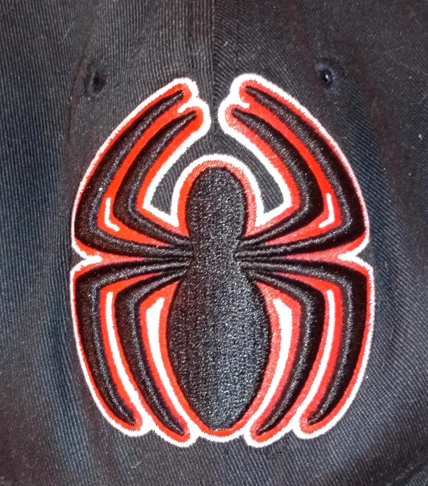 Gorra Marvel Ultimate Spider-Man Snap Back talla única niños negro rojo gráfico Foto 2 de 4