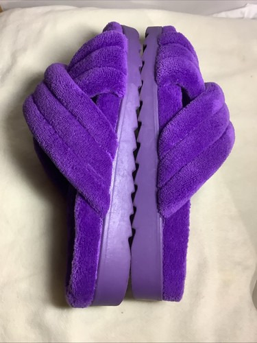 Fabletics Purple Memory Foam Slippers Woman Size 7.5-8 - Picture 9 of 13